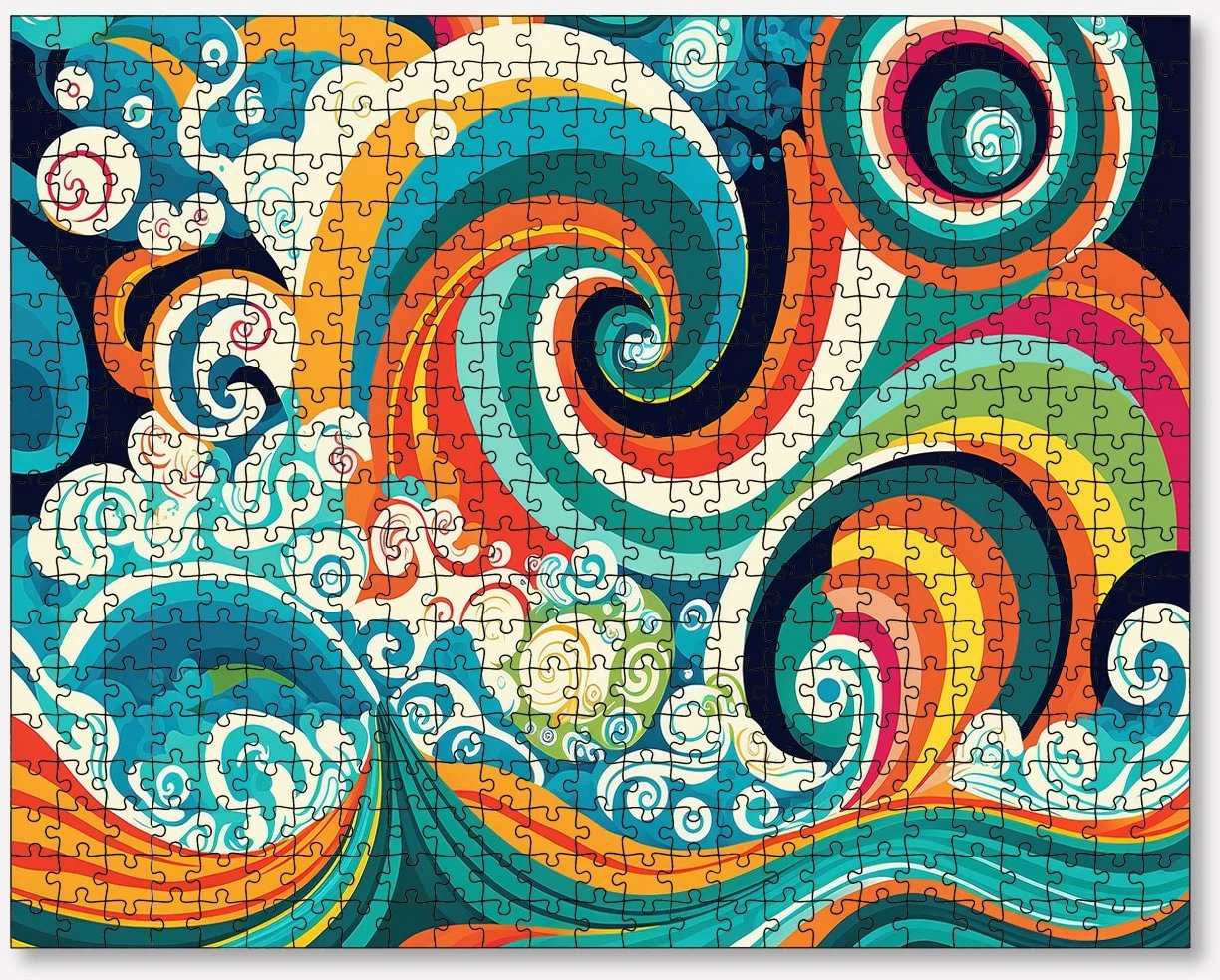 Puzzle 500 copa, shumëngjyrësh, Evila Originals, PZL_0102_500 Puzzle 500 copa, shumëngjyrësh, Evila Originals, PZL_0102_500