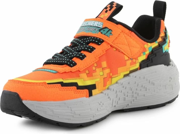 Atlete për fëmijë Skechers, portokalli