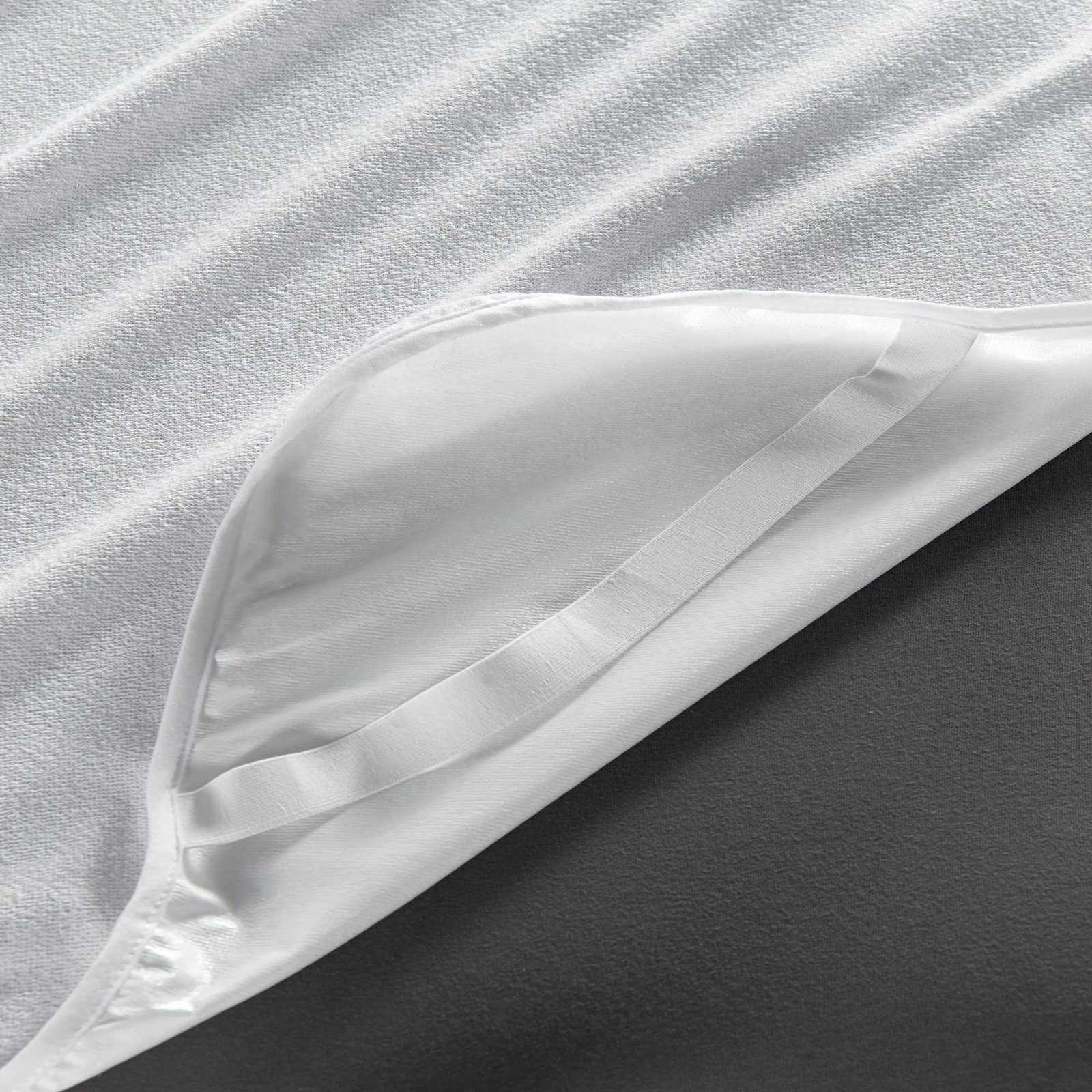 Mbrojtës për shtrat teke, i bardhë, L'Essentiel Linge de Maison, 90x200cm