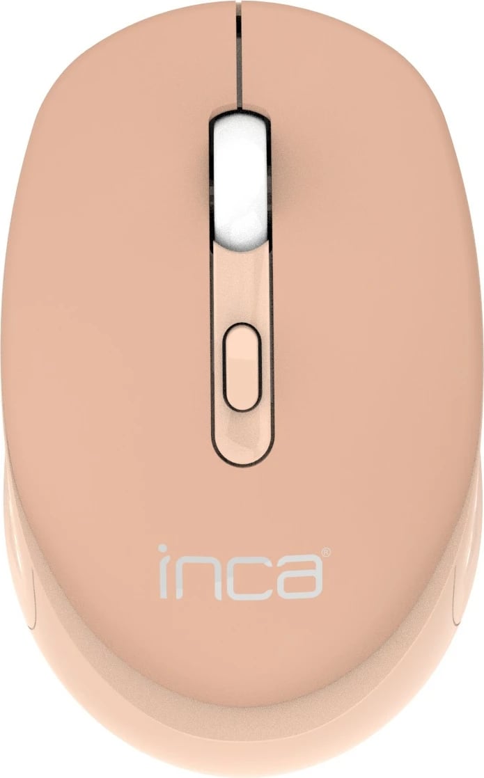 Maus Inca IWM-243RH, wireless, 1600 DPI, Candy Design, krem