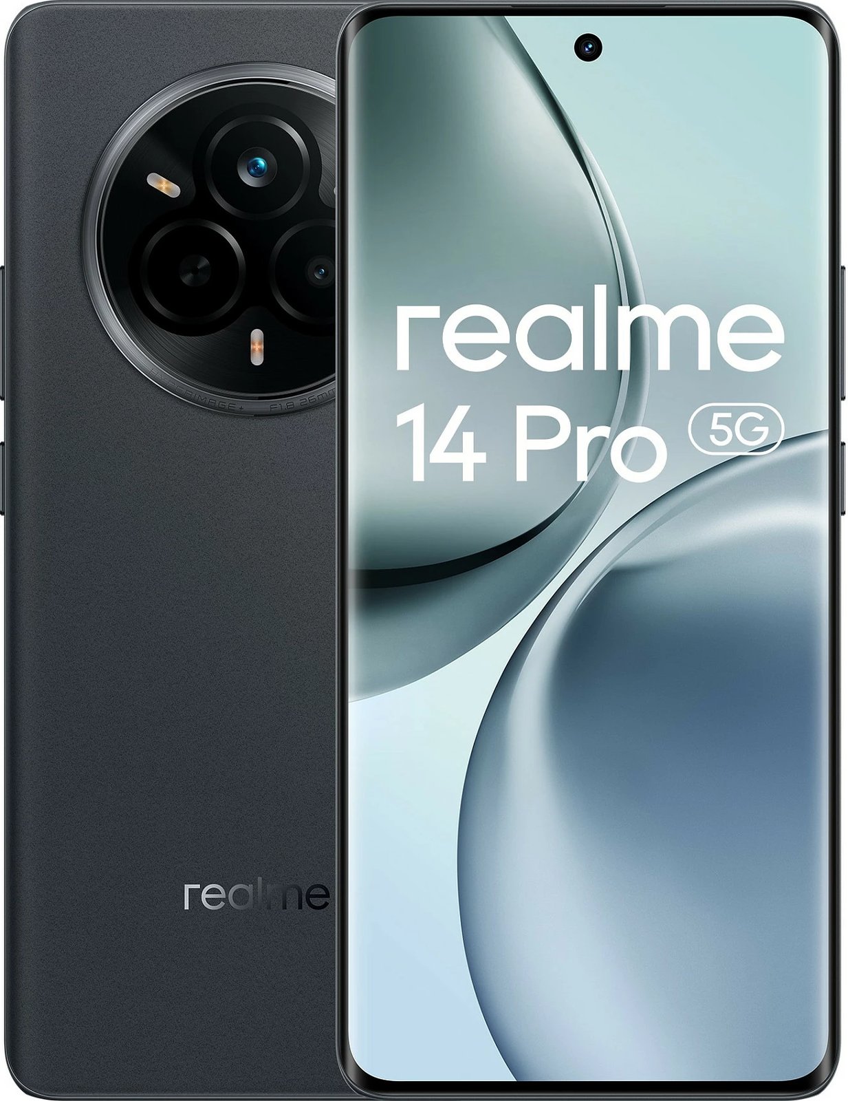 Celular Realme 14 Pro 5G, 12 GB, 512 GB, Suede Grey