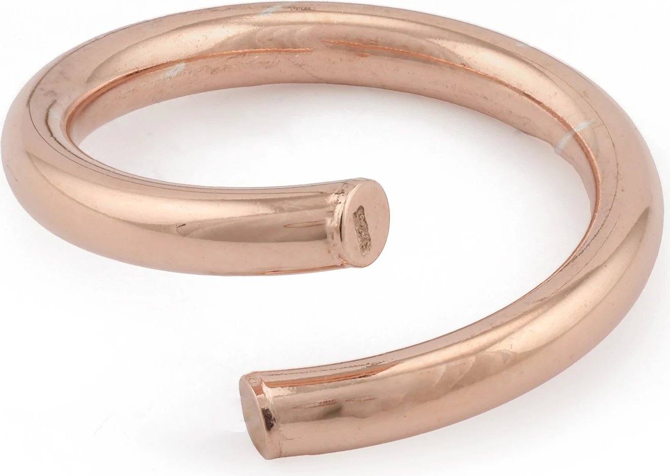 Unazë argjendi Jumeon, ngjyrë ari rozë, 7736