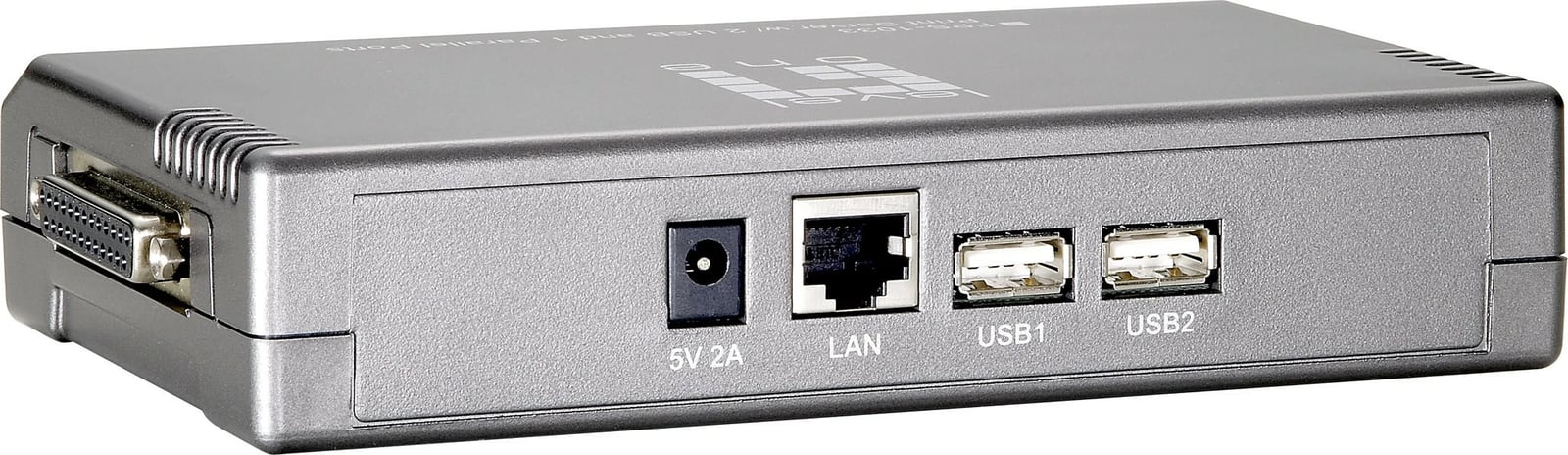 Print server LevelOne FPS-1033, 2 x USB, 1 x Parallel, Gri