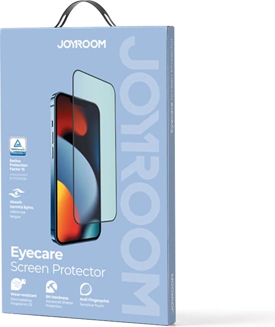Xham mbrojtës Joyroom Knight, JR-G02, për iPhone 14 Pro, anti-blue light, Gjelbër