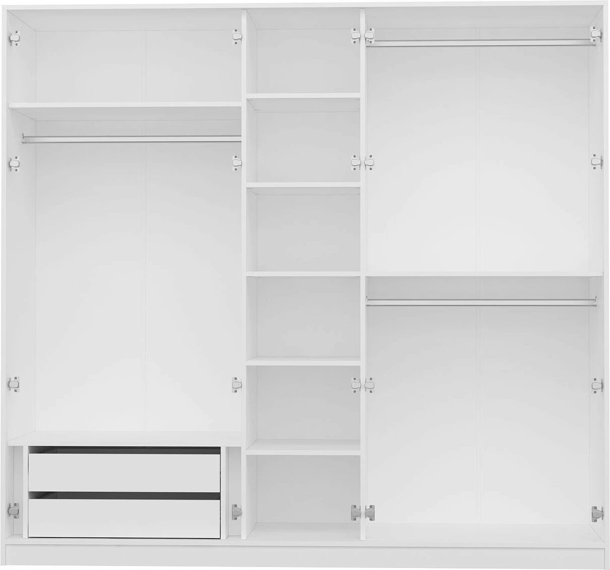 Dollap Hanah Home, Lara - 8169, ngjyrë e bardhë