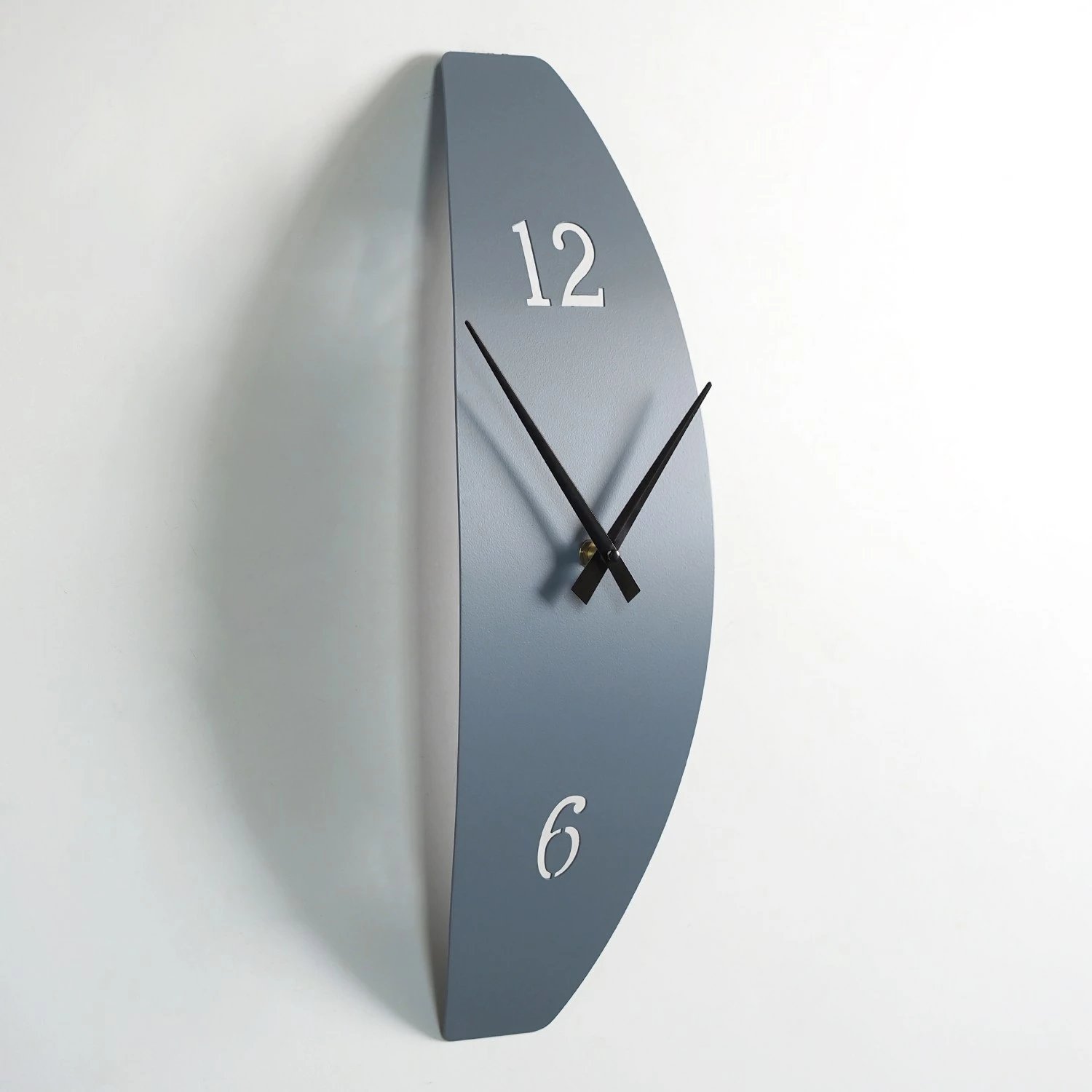 Orë muri dekorative metalike, ngjyrë blu, Wallity, APS137MCB, 15x46cm