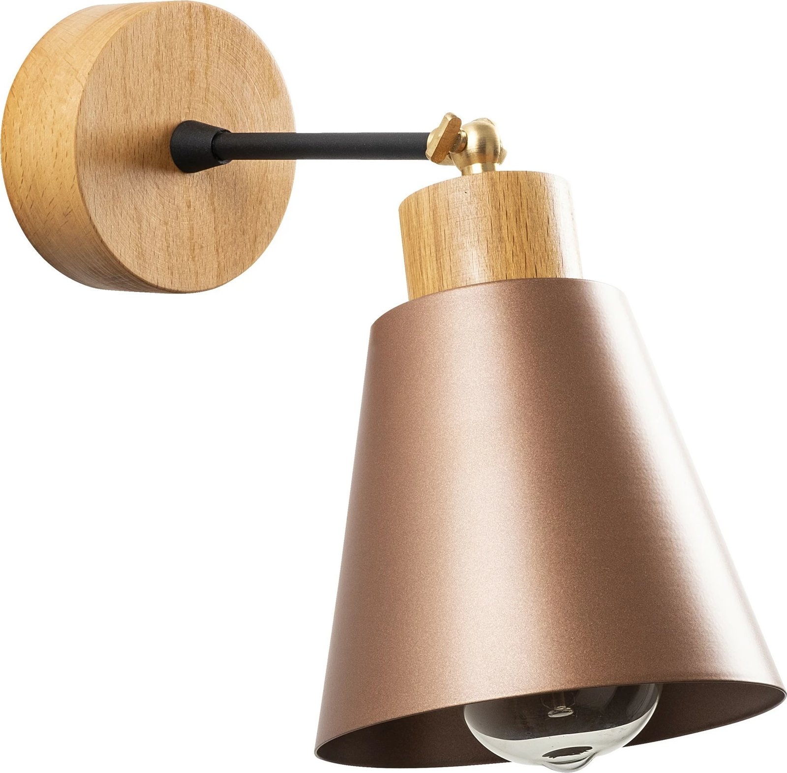 Llambë muri Opviq, Manavgat, ngjyrë bakri, N-612 Llambë muri Opviq, Manavgat, ngjyrë bakri, N-612