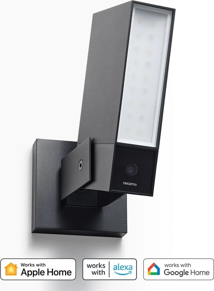Kamerë sigurie IP Netatmo Presence Box, 1920 x 1080 pixels, e zezë