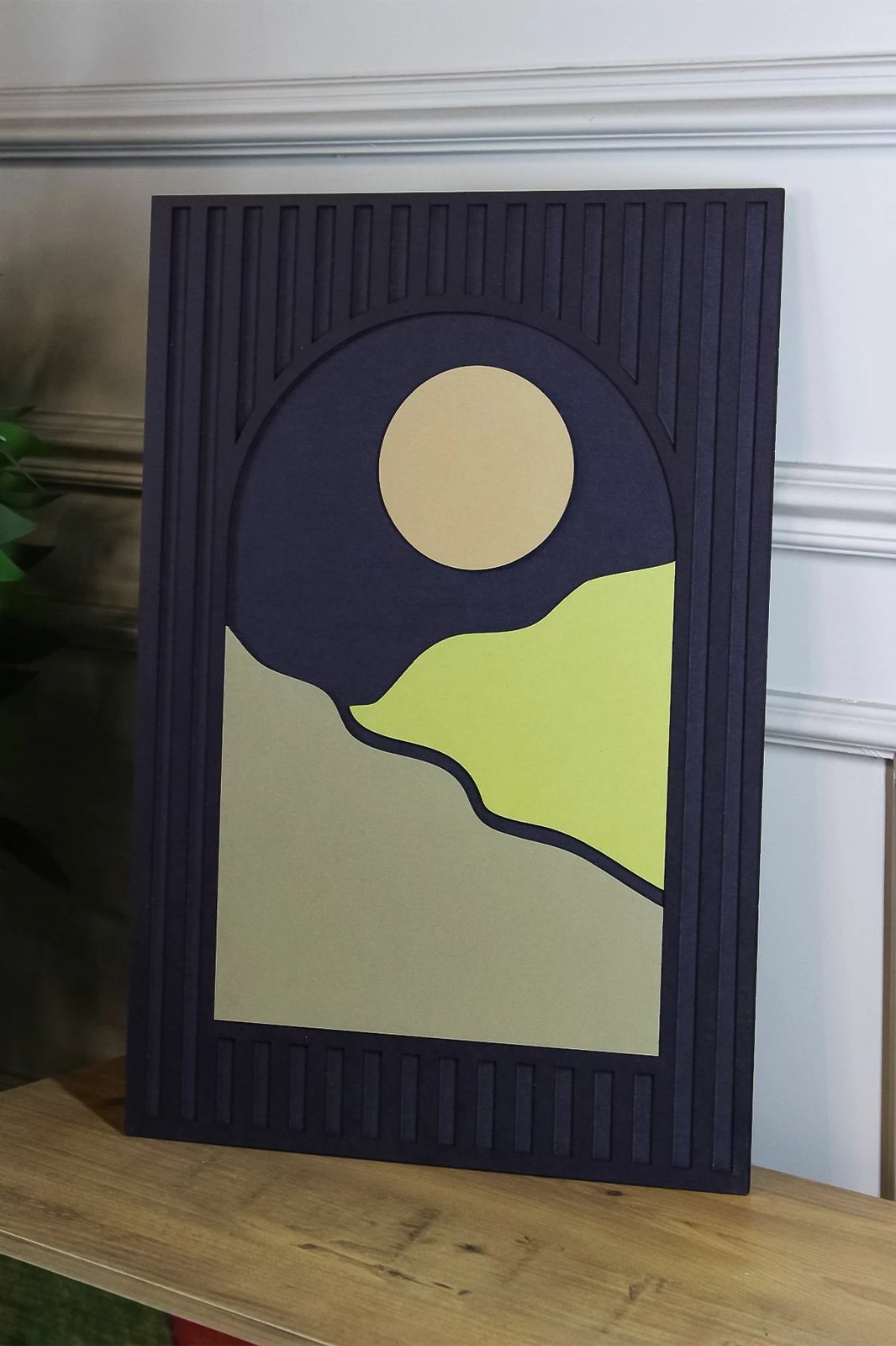 Pikturë dekorative murale, shumëngjyrëshe, Ersy3Dsunny-2030