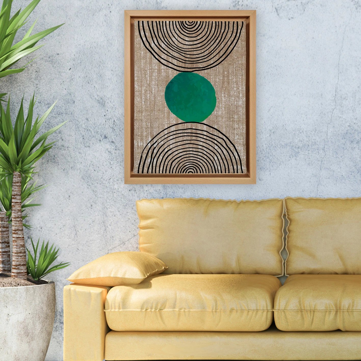 Pikturë dekorative në kanavacë, shumëngjyrëshe, Wallity, LNJ519825351704 - 96136, 96x136cm