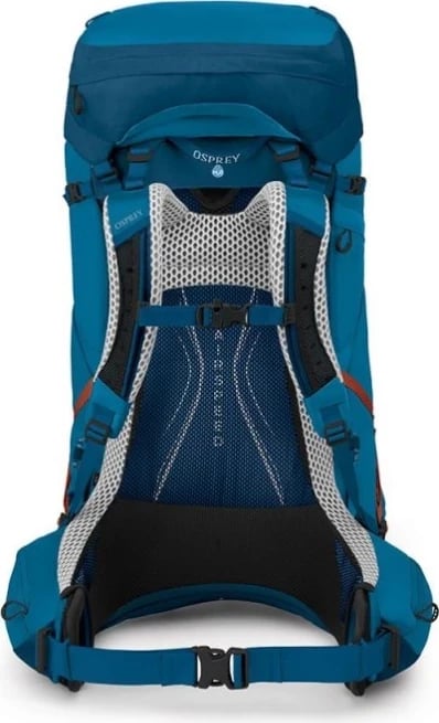Çantë shpine për trekking Osprey Atmos AG LT 65, blu deti L/XL