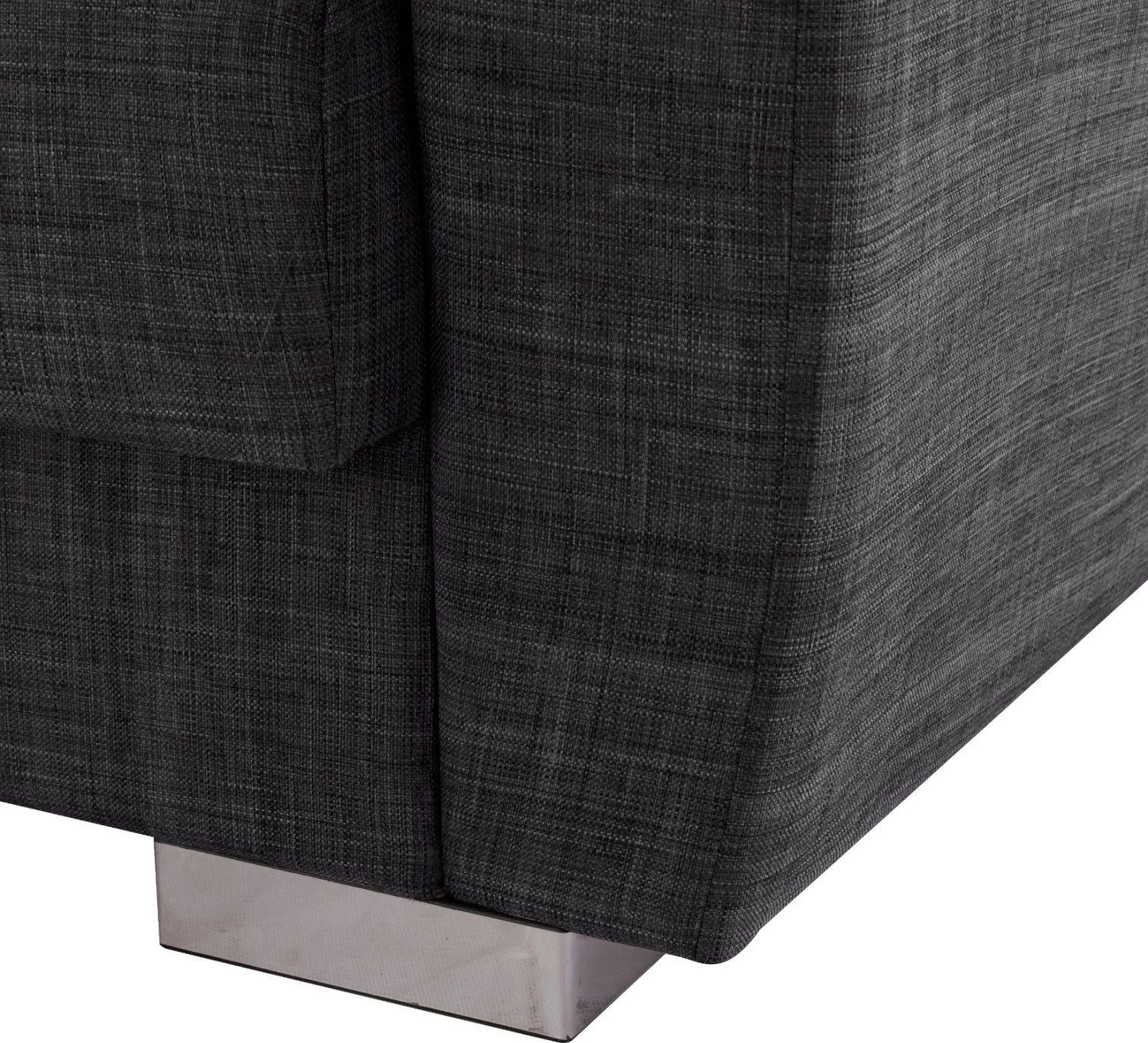 Divan shtrat 3-vendësh, ngjyrë gri, FH3240.03, 215x80x77 cm