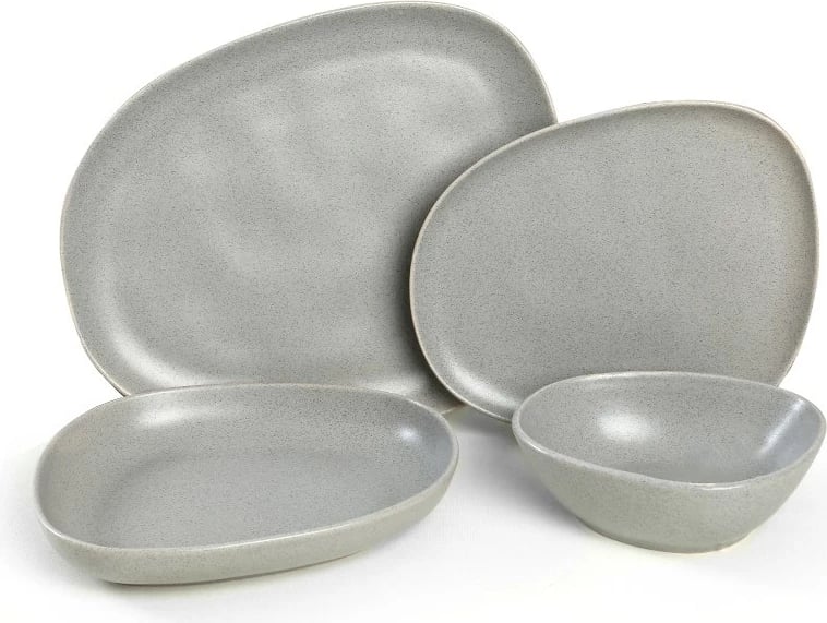 Set enësh darke qeramike (24 copë), Hermia, CTKYEMEKTETRA6470000000024