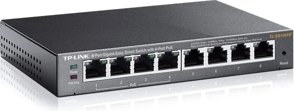 Switch TP-Link TL-SG108PE, 8 Porte LAN