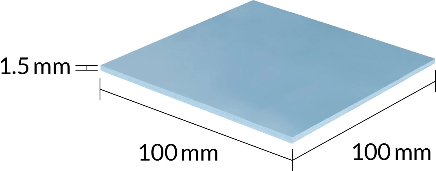 Pad termik ARCTIC TP-3 100x100mm, blu