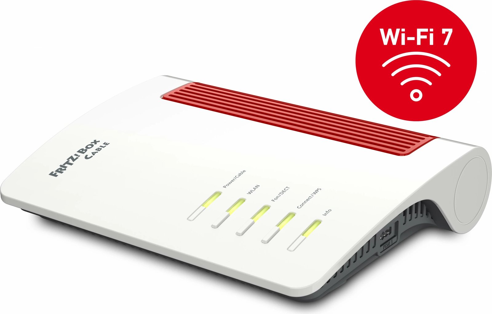 Router AVM FRITZ!Box 6670, Wi-Fi 7, Dual-band, Ethernet LAN, Bardhë