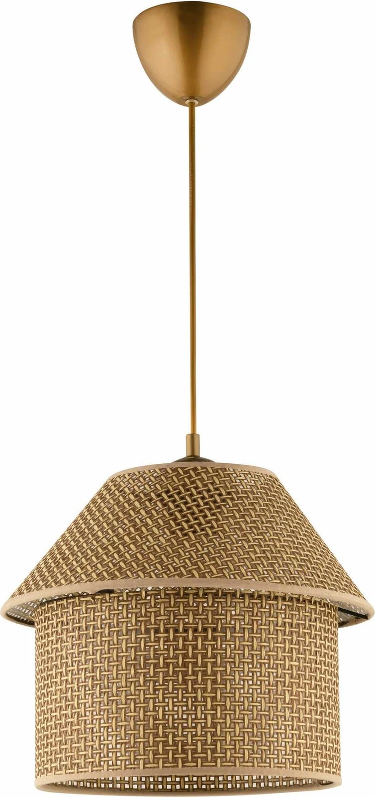 Llambë tavani Opviq, bezhë dhe ari, 64879