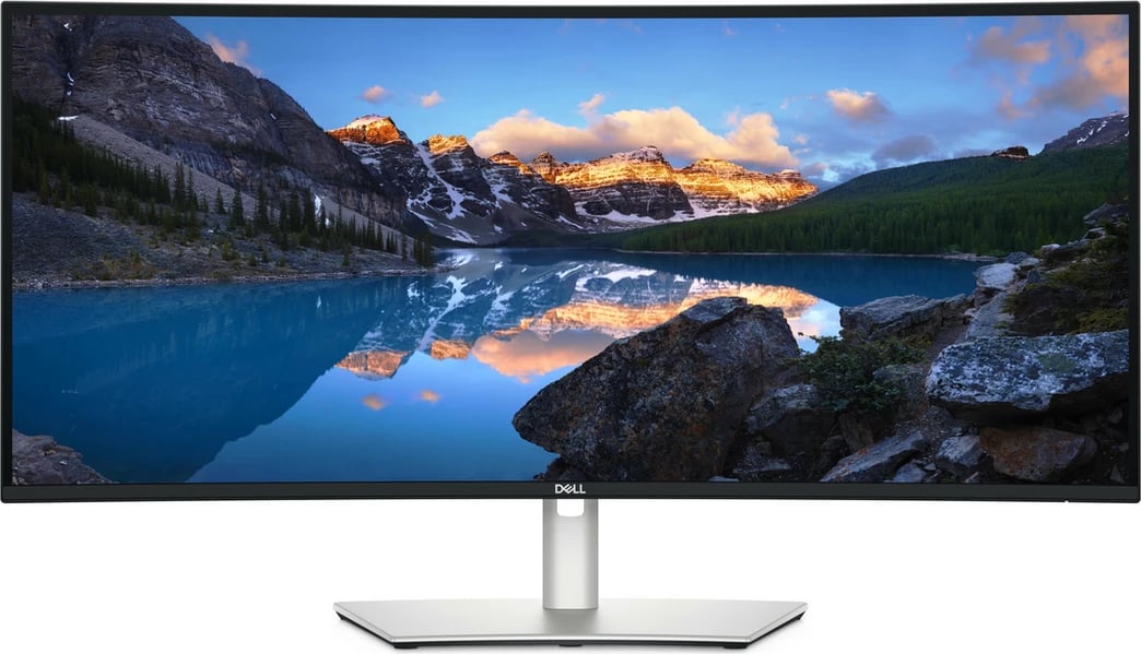 Monitor, Dell, U3425WE, 34 inch, Silver/Black