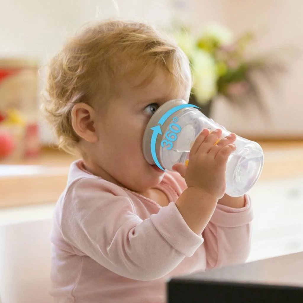 Gotë trajnimi, NUK, Magic 360°, 230 ml, blu e çelët