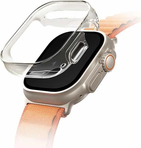 Mbështjellës UNIQ Garde për Apple Watch Ultra 49 mm, Transparent