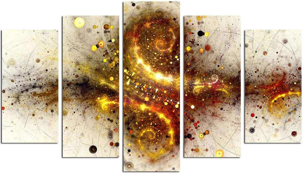 Pikturë dekorative MDF (5 pjesë), Wallity, 5ABSMDF-8