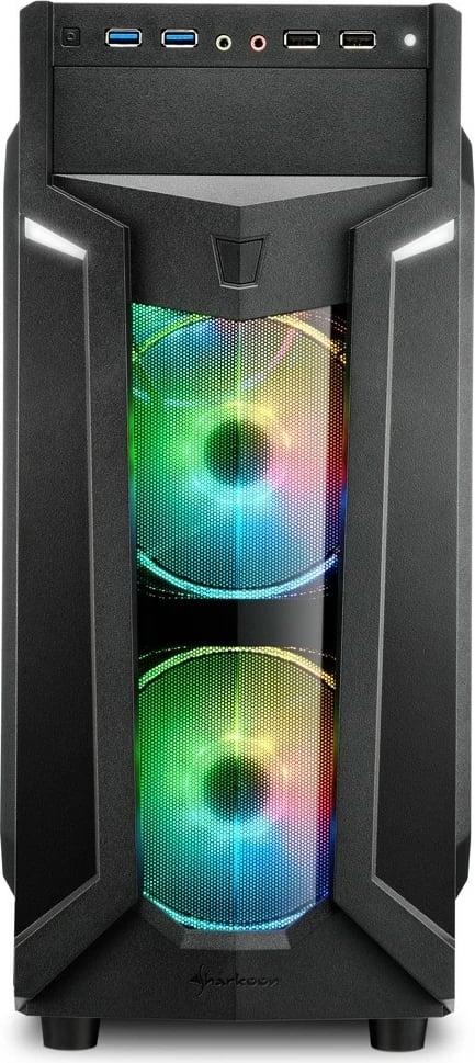 Kasë Sharkoon VG6-W RGB, Midi Tower, ATX, gaming, e zezë