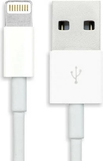 Kabllo karikuese Apple lightning/ USB, 0,5m, e bardhë
