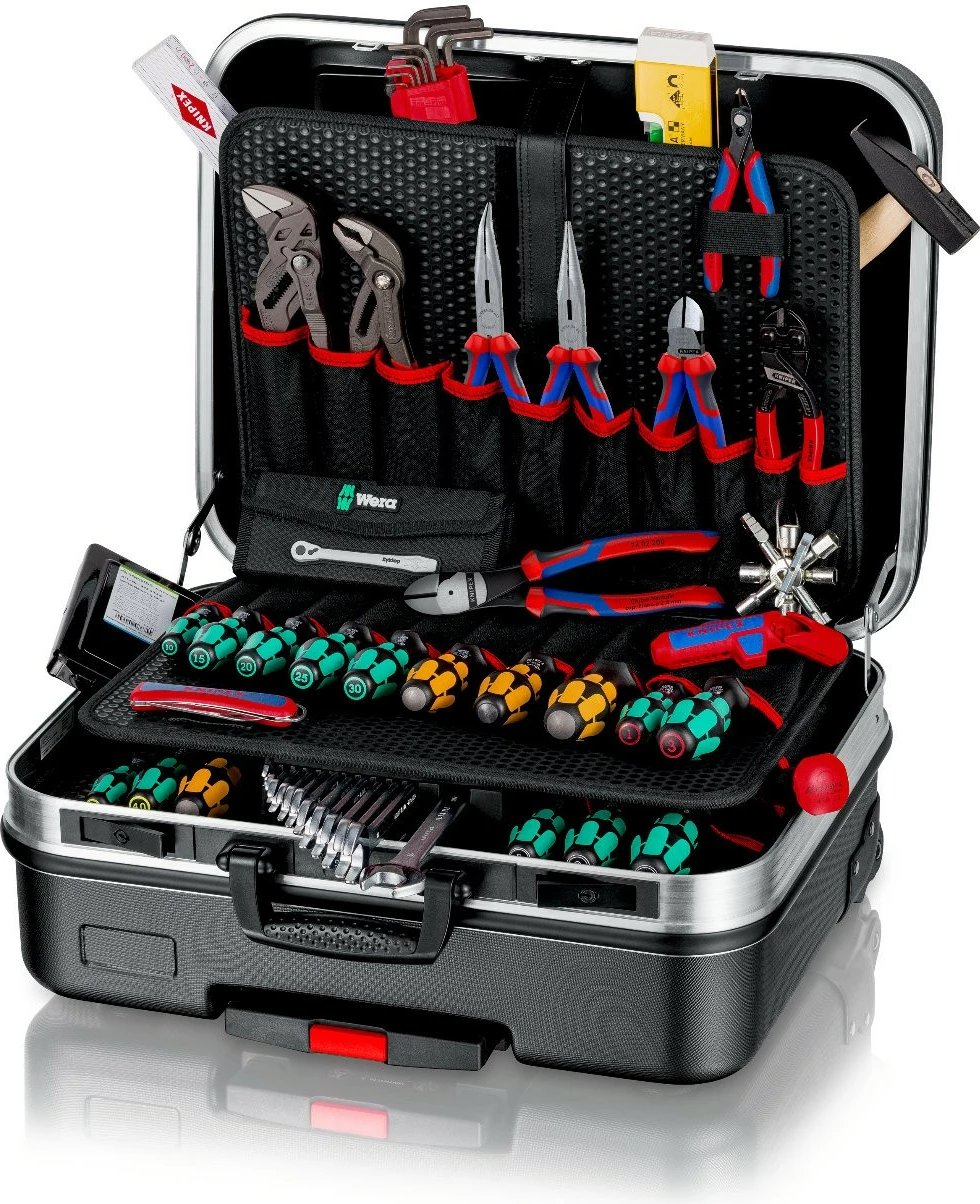 Kasë veglash Knipex BIG Basic Move Mechanik, e zezë