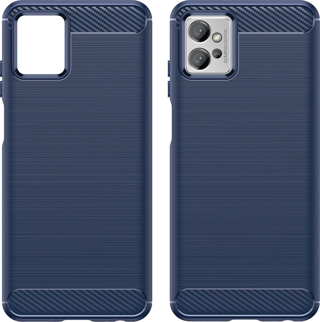 Mbështjellës Hurtel Carbon Case për Xiaomi Poco F4 5G, i zi