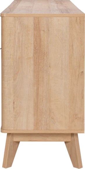 Bufe Hamea, MDF, ngjyrë natyrale, 150x39.5x73cm