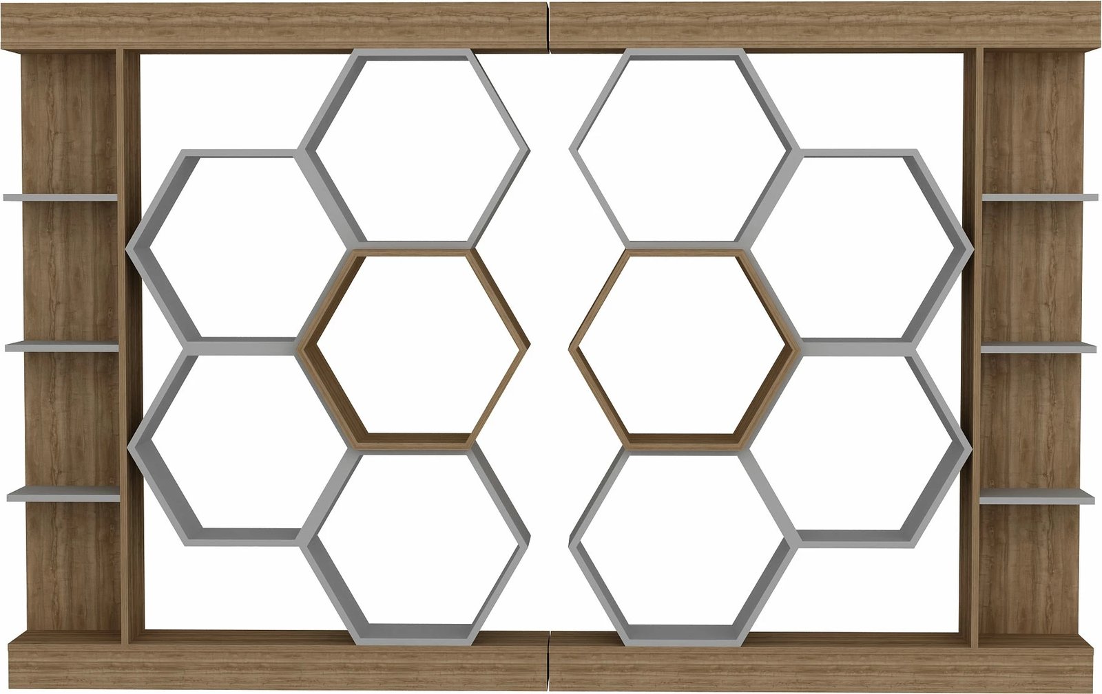 Raft librash Hanah Home, Sueno, bardhë dhe arre