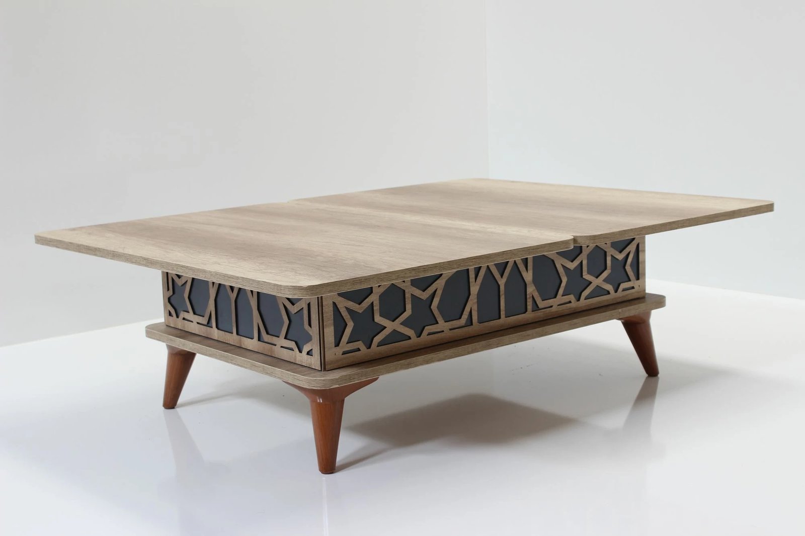 Tavolinë kafeje, ngjyrë blu, Skye Decor, Ada