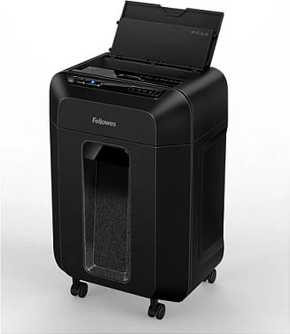 Makineri copëtimi letrash Fellowes Automax 80M, particle-cut, 80 fletë, 17L, e zezë