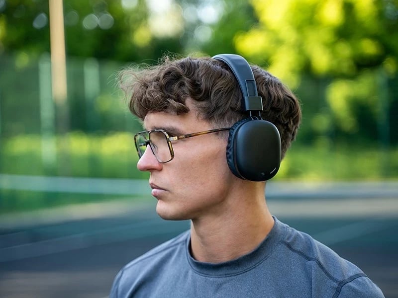 Kufje Tracer M1 BT, wireless, Bluetooth 5.4, mikrofon, 30h, USB-C, e zezë