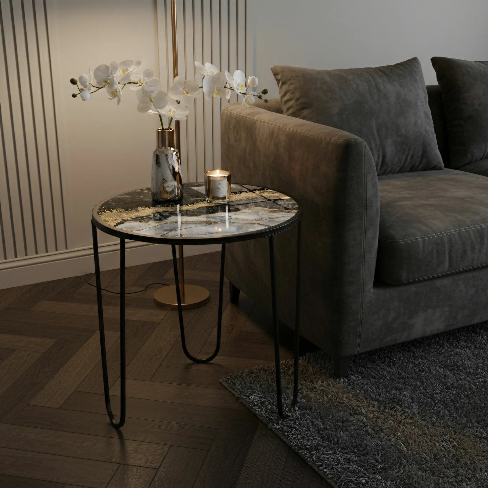 Tavolinë kafeje moderne, Skye Decor, Shb-033-C