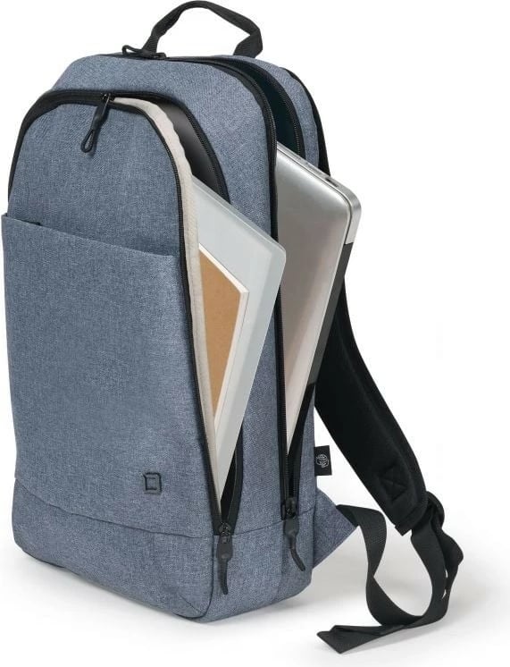 Çantë shpine DICOTA Slim Eco MOTION, 15.6", Blu Denim