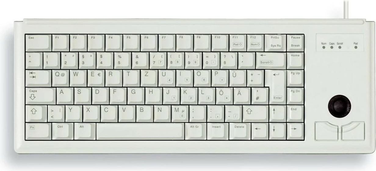 Tastierë Cherry G84-4420, USB, Gri