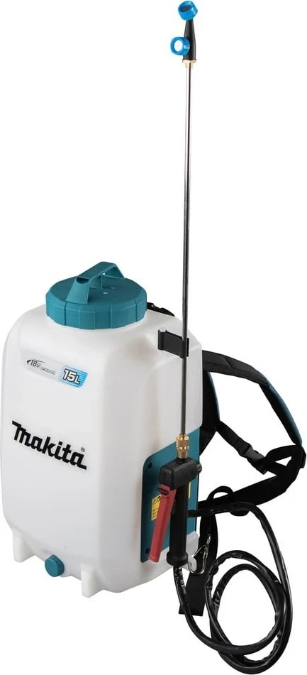 Spërkatës shpine Makita DUS158Z, 15L, me bateri, Blu
