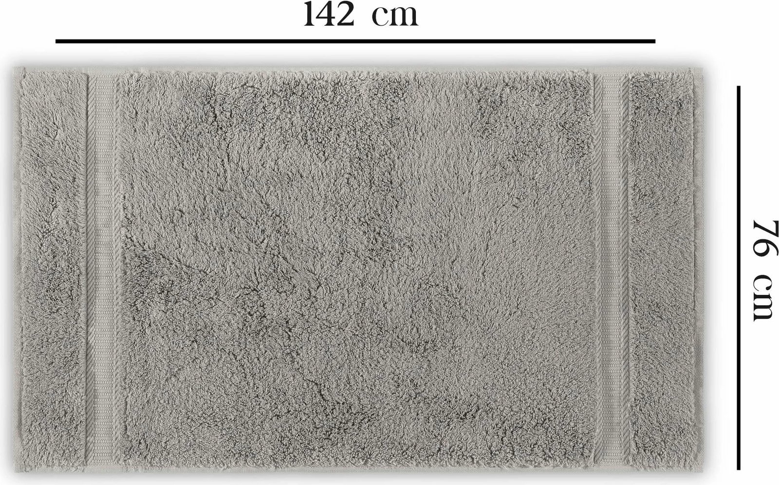 Peshqir banje Mijölnir, Fancy, ngjyrë gri Peshqir banje Mijölnir, Fancy, ngjyrë gri