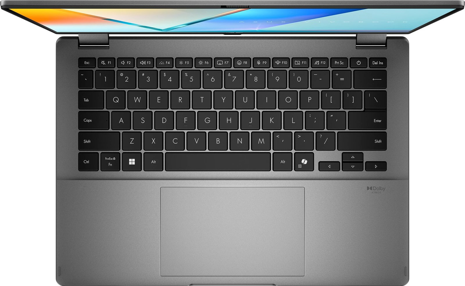 Laptop ASUS Vivobook 14 Flip 90NB14Y1-M004V0, Intel Core Ultra 7, 16 GB, 1 TB, Matte Gray