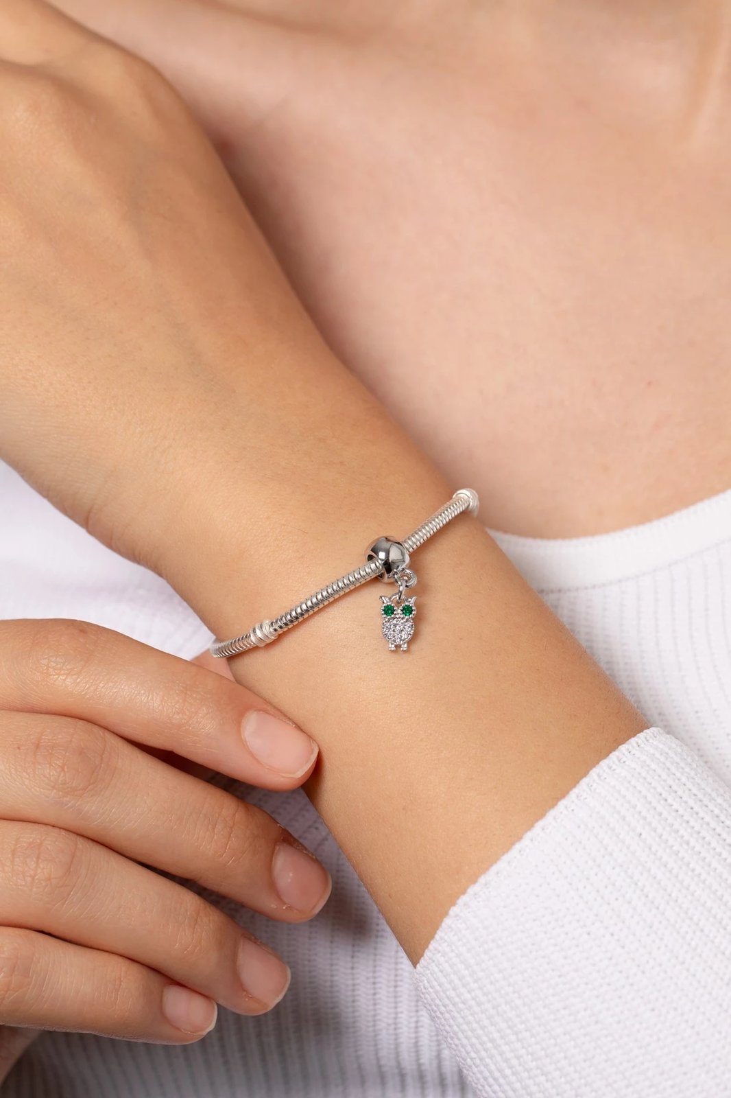 Varëse metalike Elika, ngjyrë argjendi, CPN9888