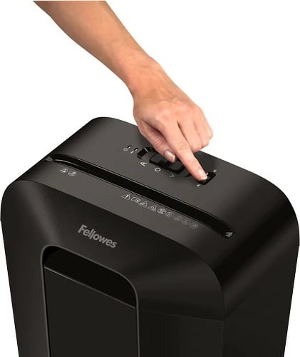 Shredder Fellowes Powershred LX41, 17 L, 8 fletë, e zezë