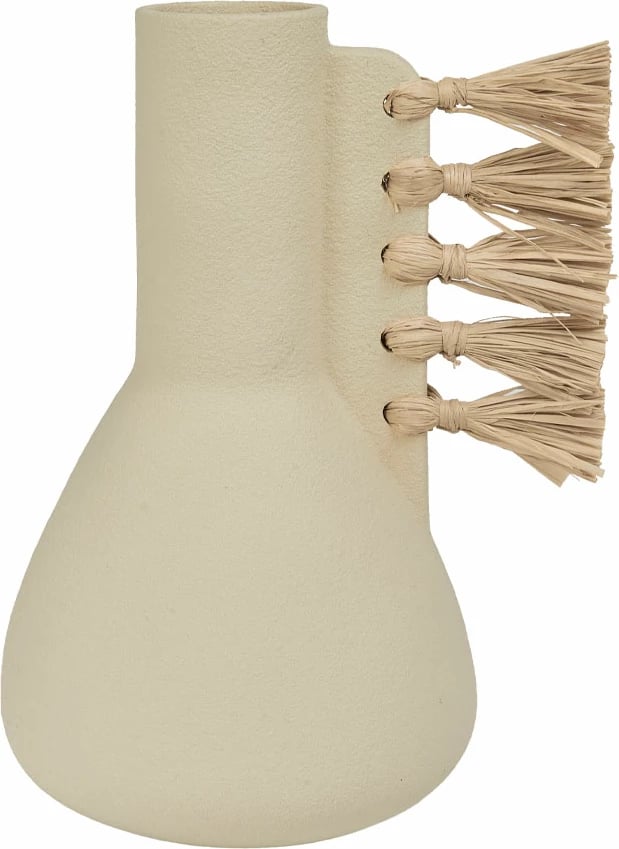 Vazo AEGEAN, qeramikë, bezhë, 24x20x33cm