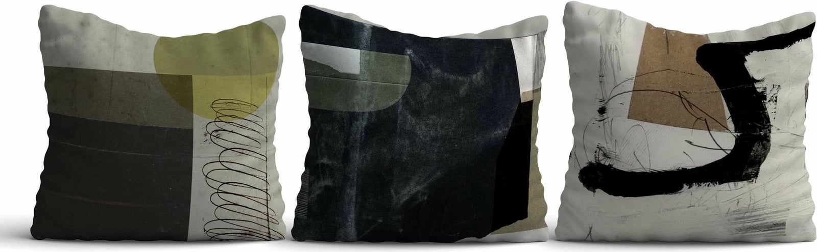 Set mbulesash për jastëkë (3 copë), dizajn Aberto, Asr_plw25 - 39