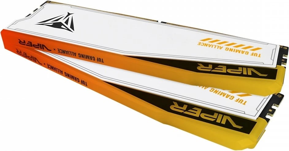 RAM Memorje Patriot Viper Elite 5 RGB TUF, 32GB (2x16GB), DDR5, 6600MHz, CL34, Bardhë