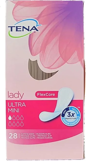 Peceta higjienike TENA Lady Ultra Mini unisex 28 copë