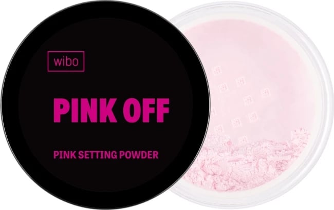 Puder vendosëse për femra Wibo Pink Off rozë 7g
