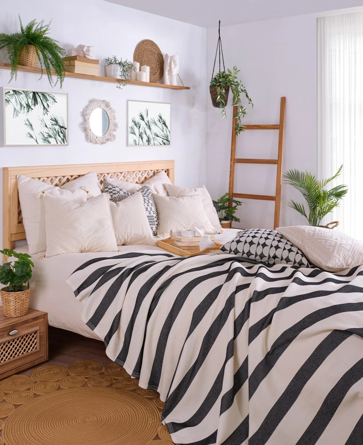 Batanije Double Pique, ngjyrë antracit, Porto, 200x230cm