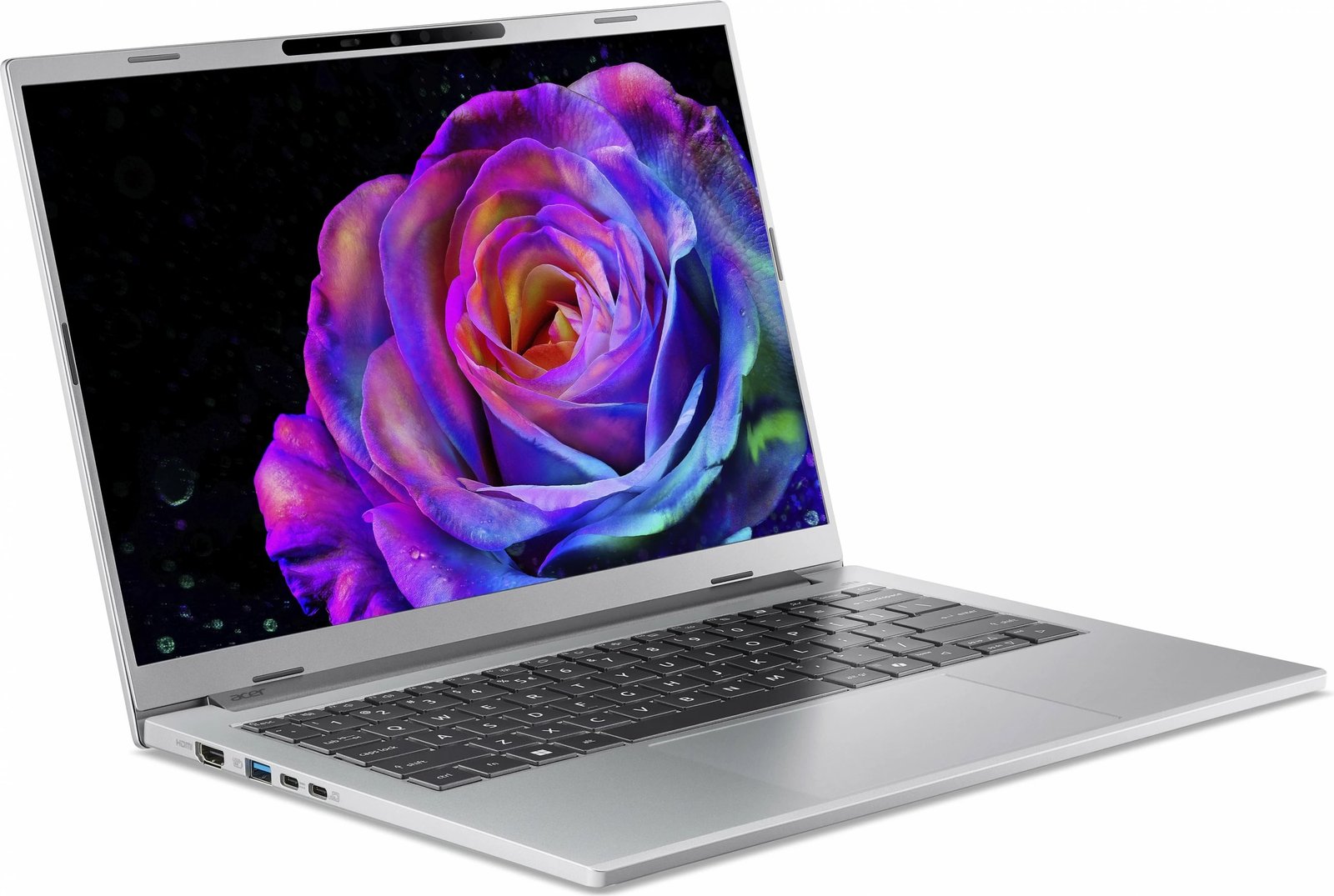 Kompjuter Acer Aspire 14 AI OLED A14-61M-R63L, Ryzen AI 7 350, 32GB/1TB, 14 inç, silver