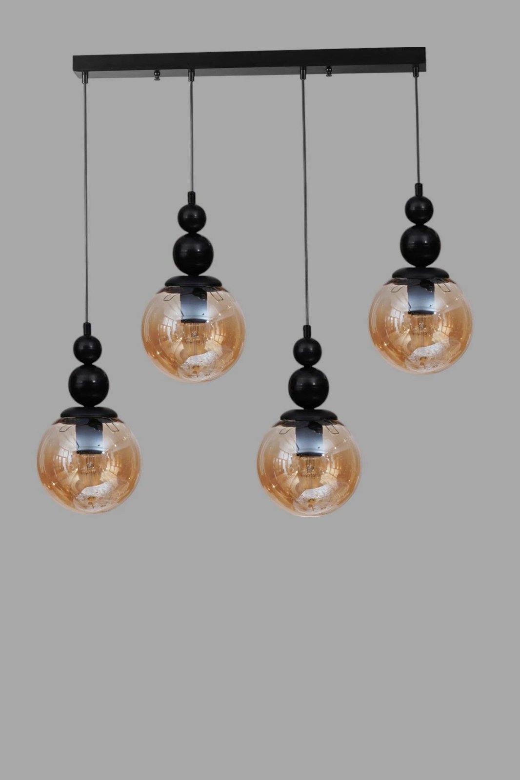 Llambë tavani Opviq, ngjyrë mjaltë dhe e zezë, 9053-6